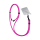 Etui do telefonów 3MK Sznurek do Etui EasyClip Pink (black) 5903108568661